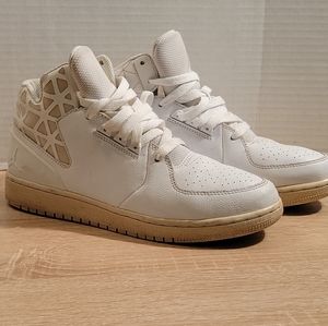 Nike Air Jordan 1 Flight 3 Triple White Size 6.5y